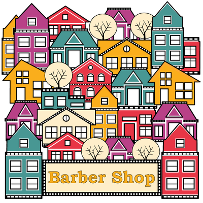 Barber Shop Badge